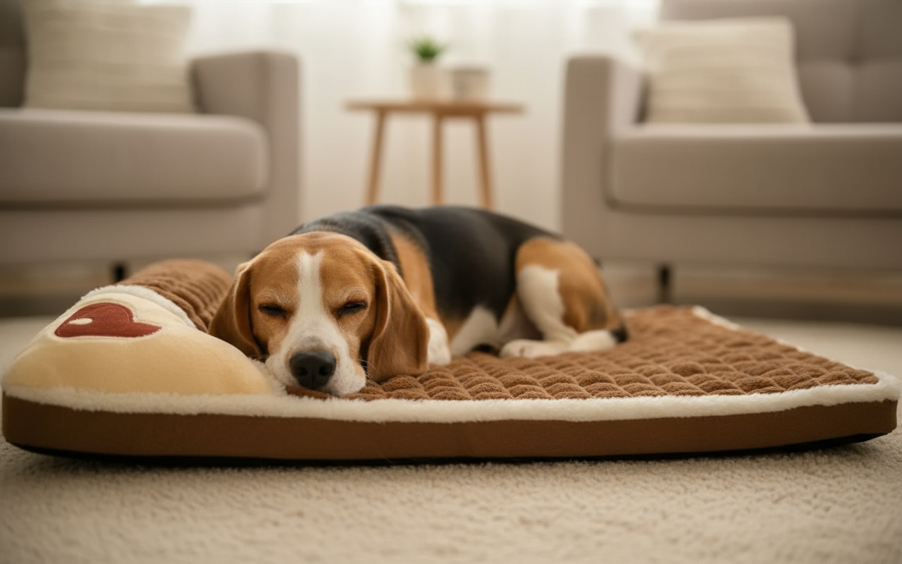 Premium Orthopedic Pet Bed - Calming Plush Bed for Dogs & Cats