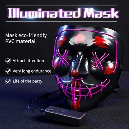 Halloween Mask LED