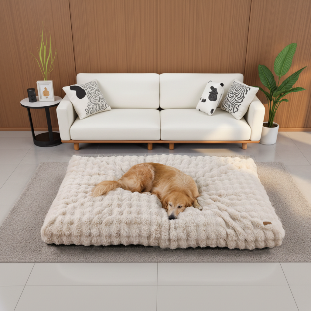 Orthopädisches Haustierbett - Ultra Plüsch